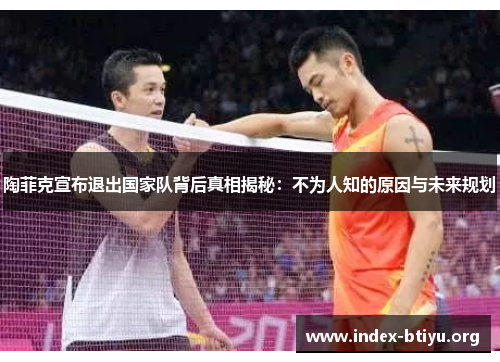 陶菲克宣布退出国家队背后真相揭秘：不为人知的原因与未来规划